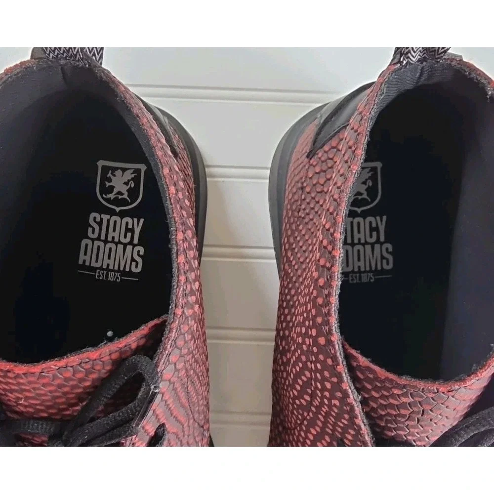 Stacy Adams Cai Chukka Boot Red Men's Size 14 Medium